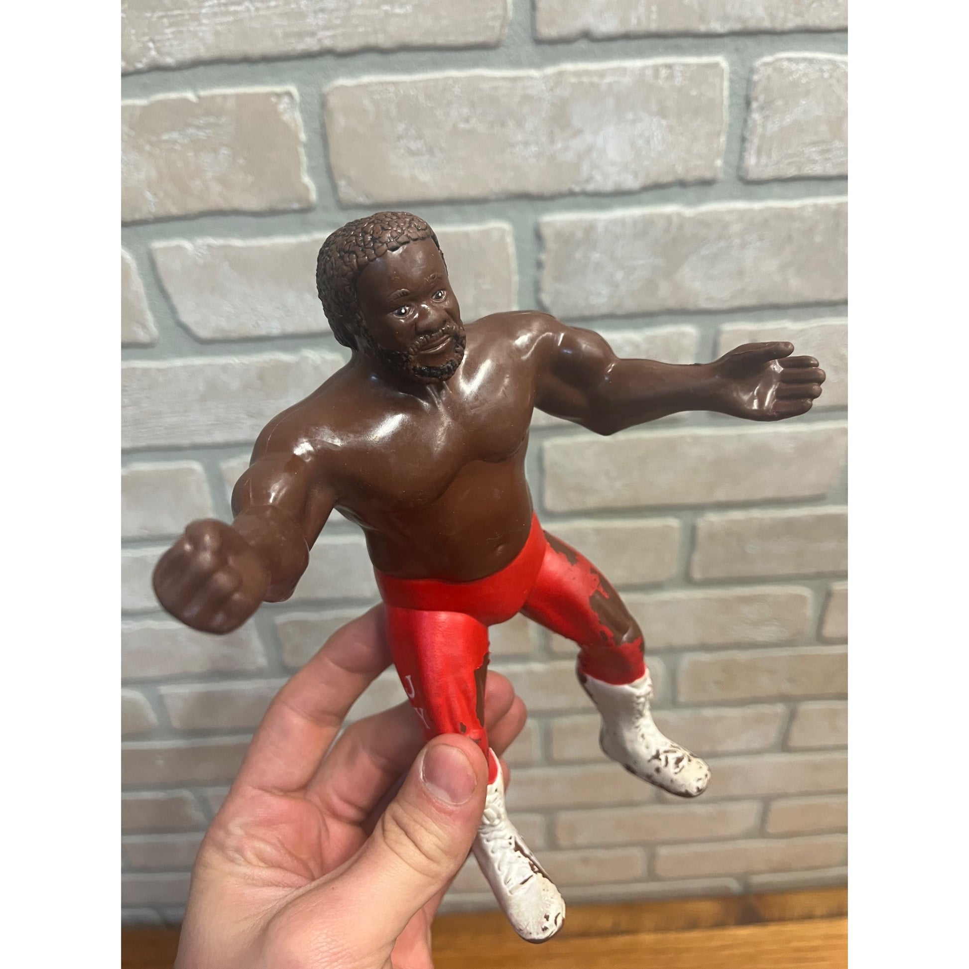 Vintage 1984 LJN Titan Sports Junkyard Dog WWF WWE Wrestling Wrestler Figure 8"
