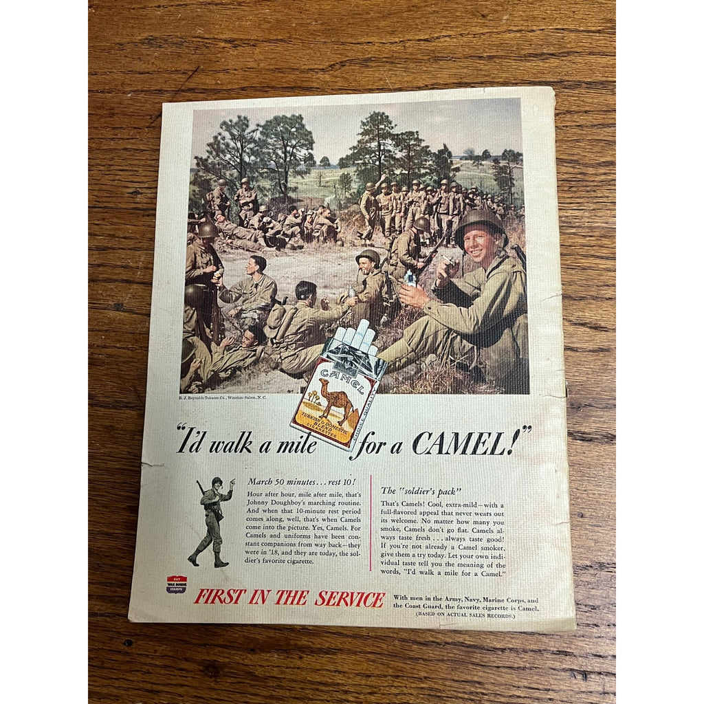 Outdoor Life Magazine October 1944 Vol 94 No 4 Hunting Fishing Print Ads WW2