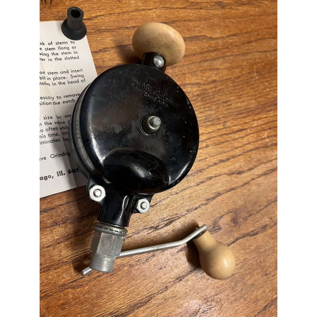 Vintage Zim Mfg Co. No. 301 Reciprocating & Progressive Valve Grinder Hand Tool MEMA Chicago USA