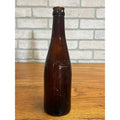 Vintage John Haas Brewing Co. Embossed Beer Bottle Ripon Wisconsin Amber Glass
