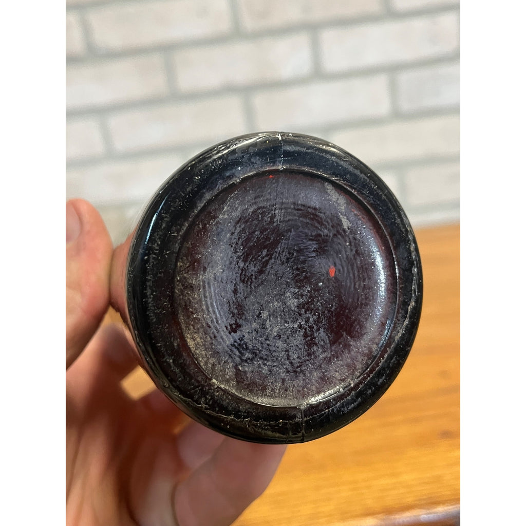 Vintage John Haas Brewing Co. Embossed Beer Bottle Ripon Wisconsin Amber Glass