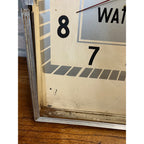 Vintage Gruen Watch Time Advertising Store Display Clock - As-Is