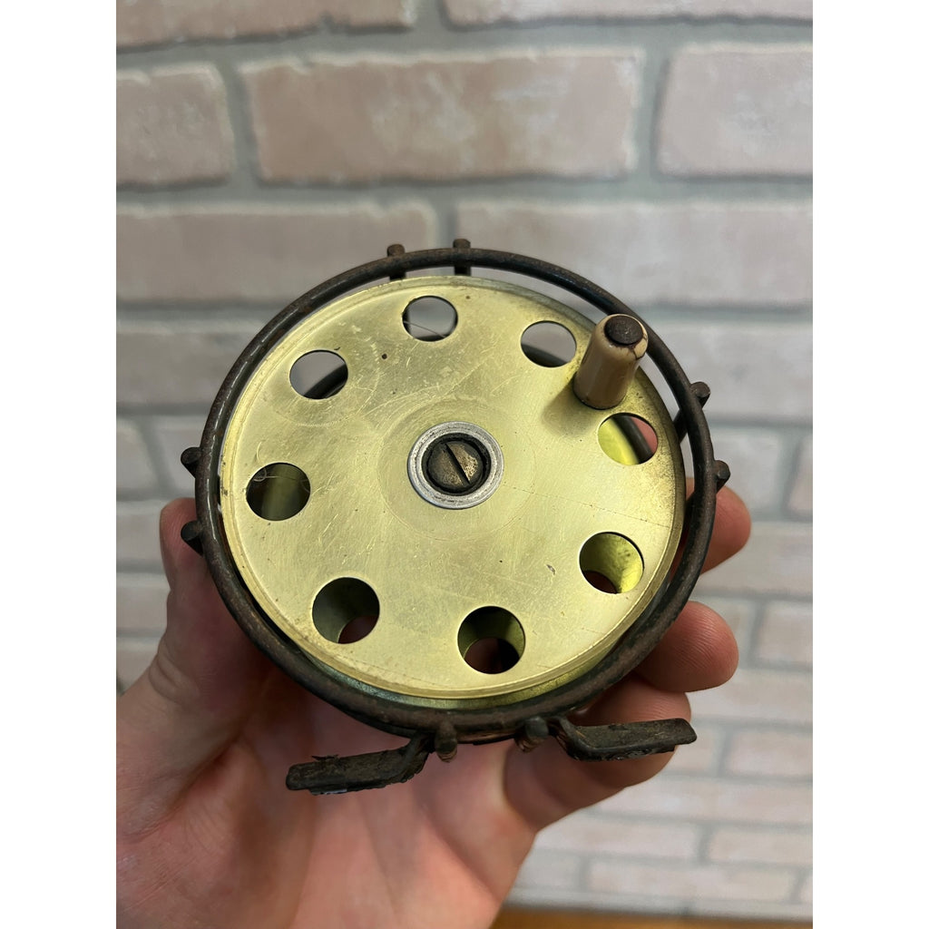 RARE Vintage SOUTHWESTERN MDSE ROYAL AMERICAN FLY REEL 3"