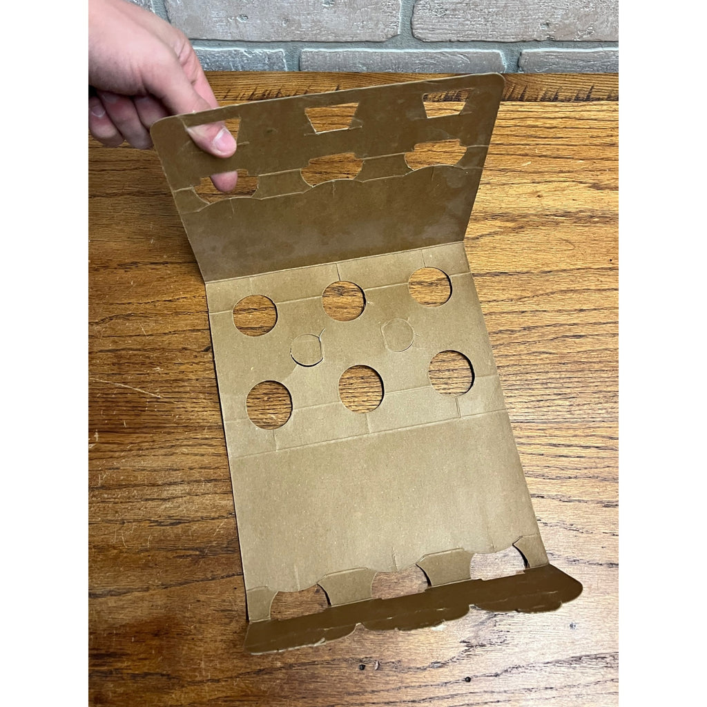 Vintage 1970s Pabst Blue Ribbon 6-Pack Beer Bottle Carrier Milwaukee Twist Off