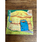 Vintage Walt Disney's Three Little Pigs Building Blocks Set Gaston Manufacturing Company, Cincinnati, Ohio