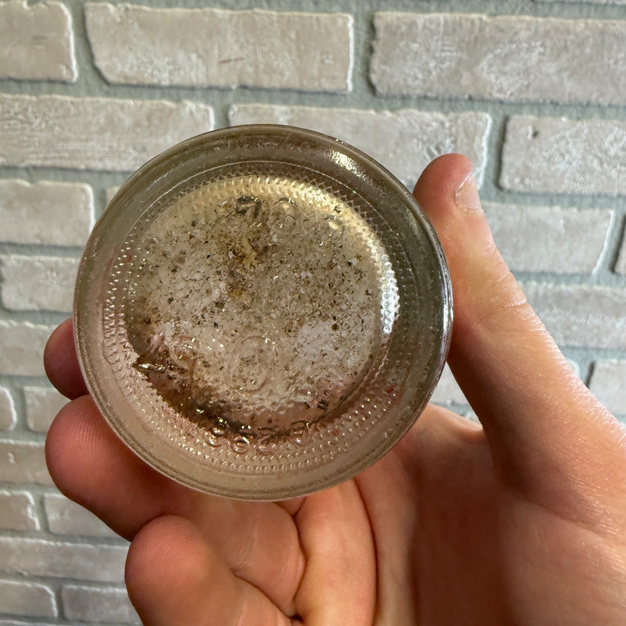 Vintage 1950s Double Cola 8oz ACL Glass Soda Bottle