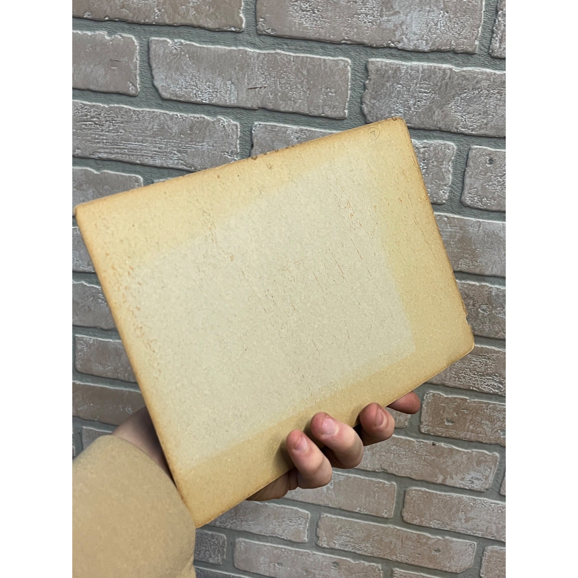 1930s Dutch Boy White-Lead Wet Paint Cardboard Sign Oberhofer Twin Lakes WI