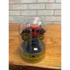 Wells Fargo Stagecoach Radio Remote Control Car 27 MHz Red Yellow Wheels Collectible