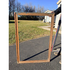 Art Deco Marquee Poster Display Frame Case Lot (4) Movie Theater Vintage Antique