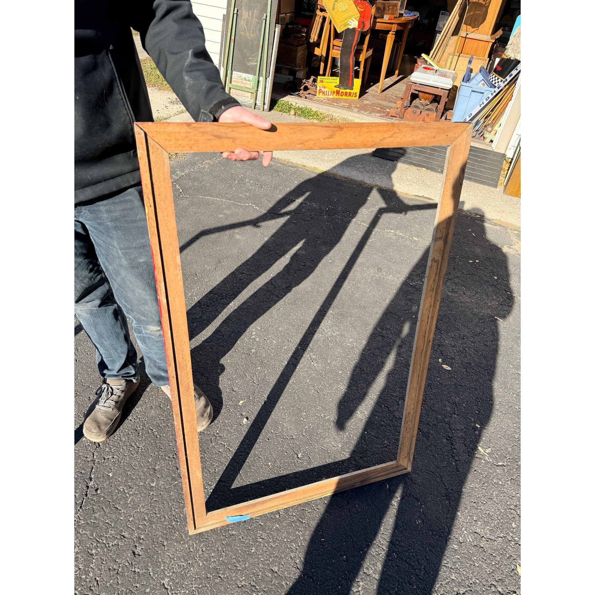 Art Deco Marquee Poster Display Frame Case Lot (4) Movie Theater Vintage Antique