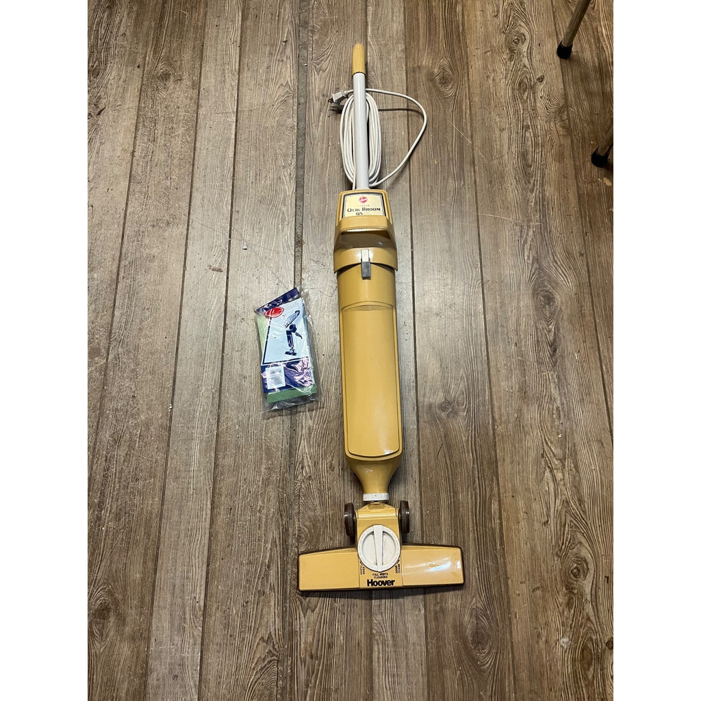 Hoover 2-Speed Quik Broom Quiet Series Vacuum Cleaner Works W/ Extra Bags