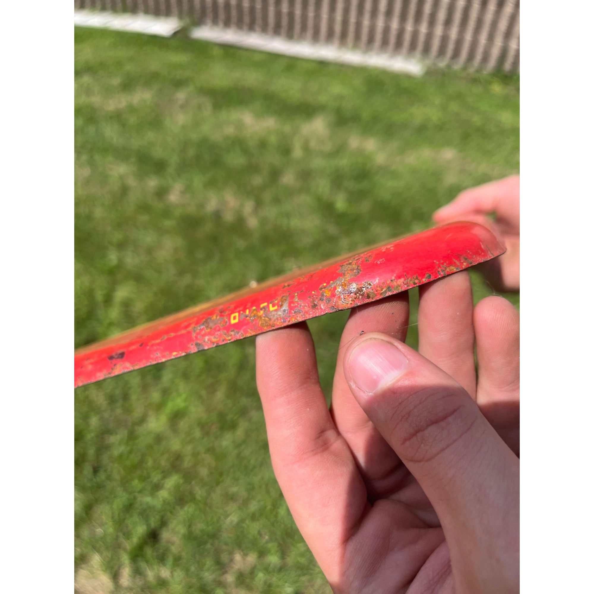 Vintage Royal Crown RC Cola Soda Advertising Thermometer Sign LARGE 25.5" x 10"