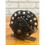 Antique Metal Fly Fishing Reel Circa 1920's Angling Early Tacklebox Gear