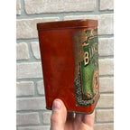 RARE Vintage Bank Seal Cigars Advertising Tin (Edgerton, Wisconsin) WI Wis