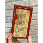 RARE Vintage Bank Seal Cigars Advertising Tin (Edgerton, Wisconsin) WI Wis