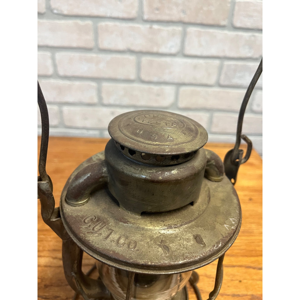 Original RARE 1920s Cleveland Union Terminal Railroad Lantern Dietz Vesta CUT