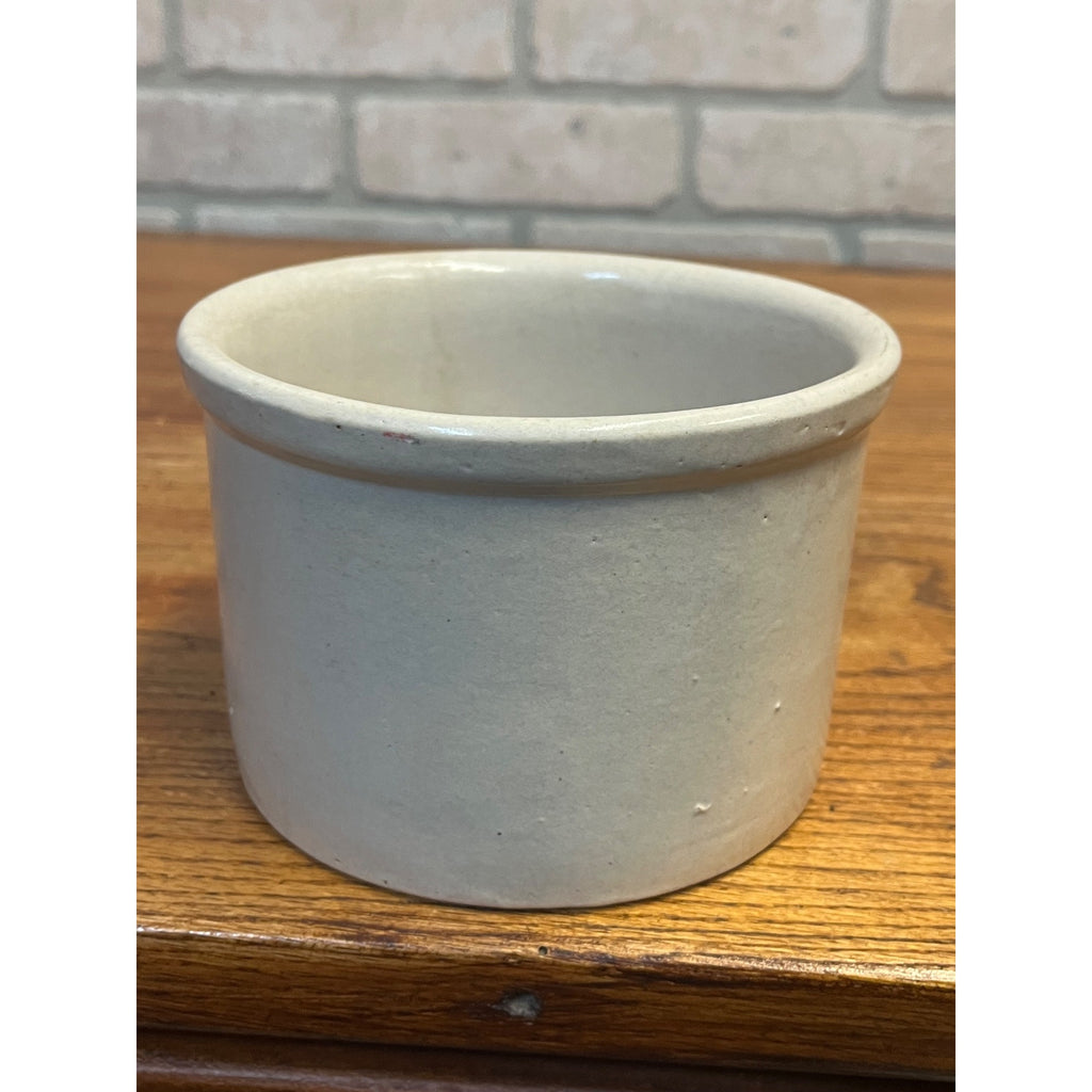 Vintage Willow Farm Products Stoneware Butter Advertising 2lb Brookfield IL