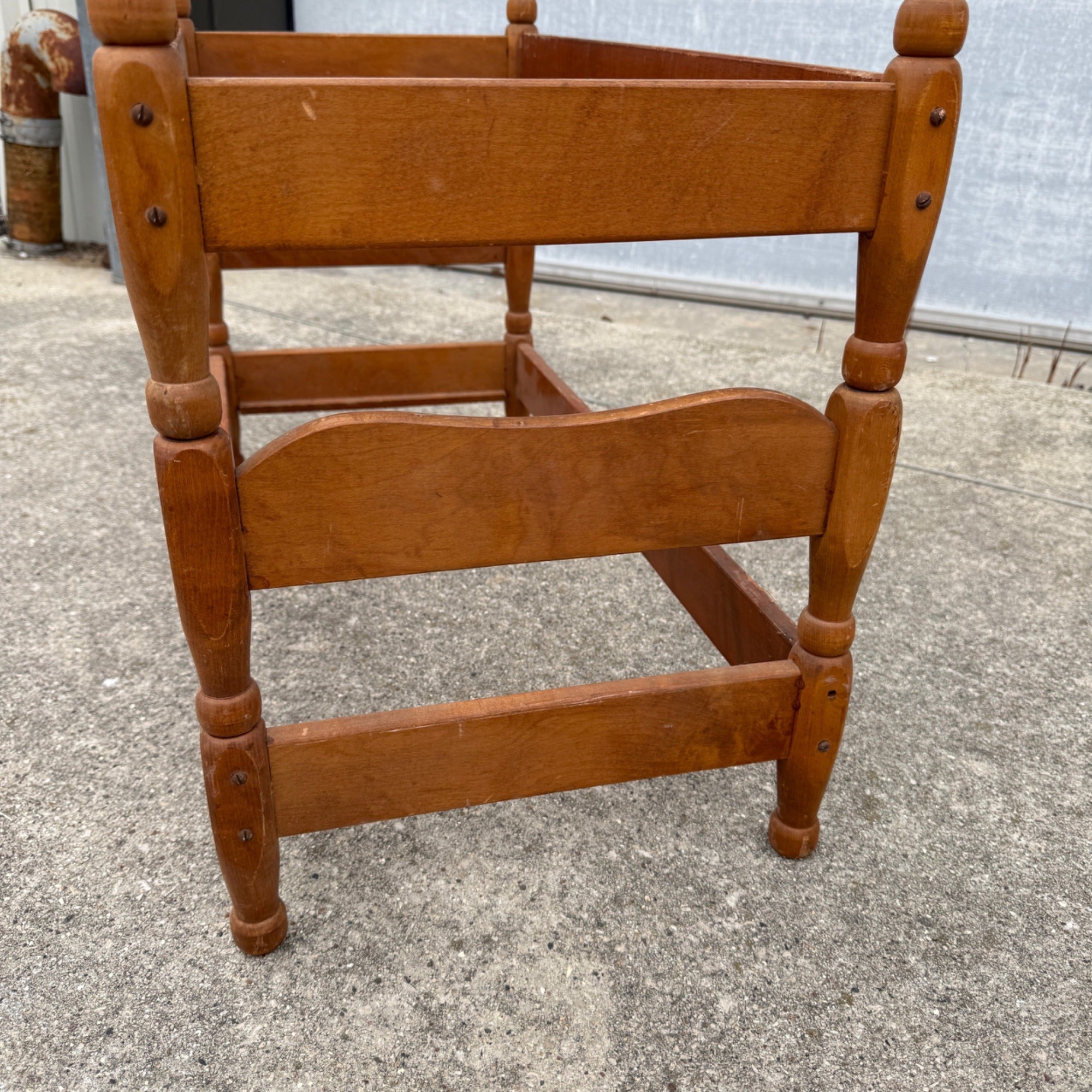 Vintage Child’s Toy Doll Bunk Beds American Girl Doll Size Wooden