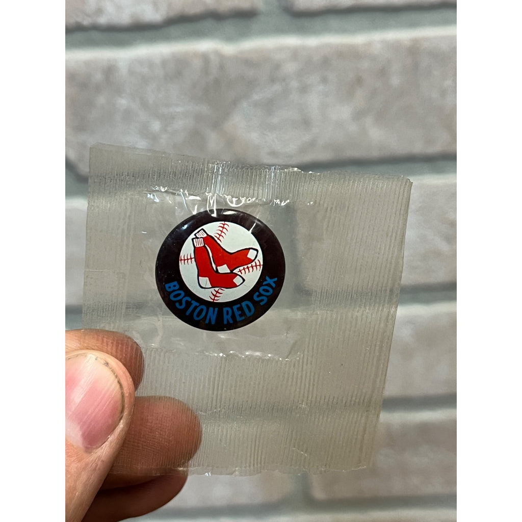 Vintage 1968 Boston Red Sox Rold Gold Pretzels  7/8" Pin Button Pinback SEALED