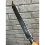 Vintage Stag Horn Deer Antler Sheffield England Stainless Steel Cutlery Carving Set