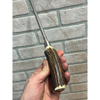 Vintage Stag Horn Deer Antler Sheffield England Stainless Steel Cutlery Carving Set