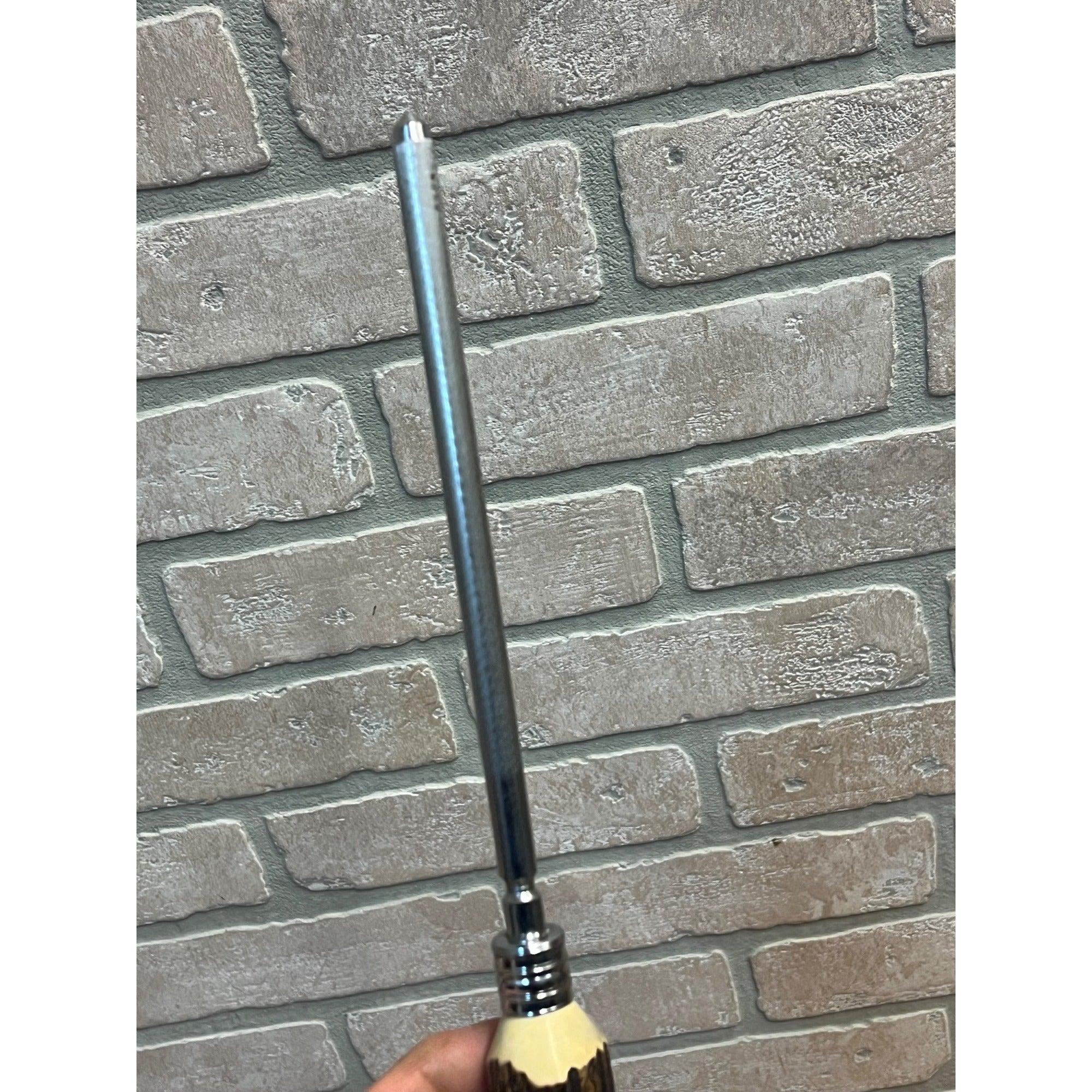 Vintage Stag Horn Deer Antler Sheffield England Stainless Steel Cutlery Carving Set