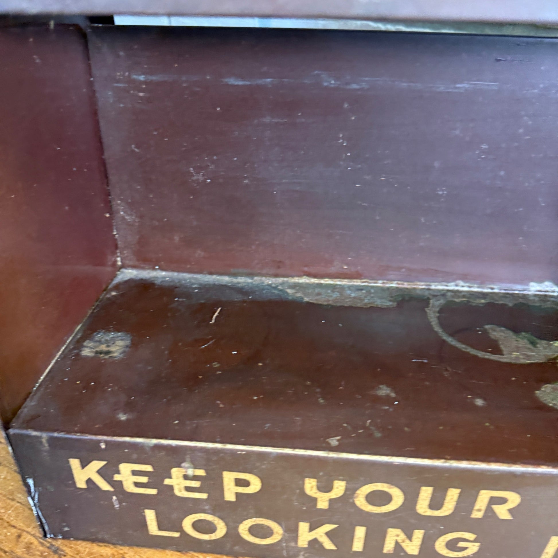 1930's Art Deco Cavalier Shoe Polish Store Rack Display Musketeer Graphics