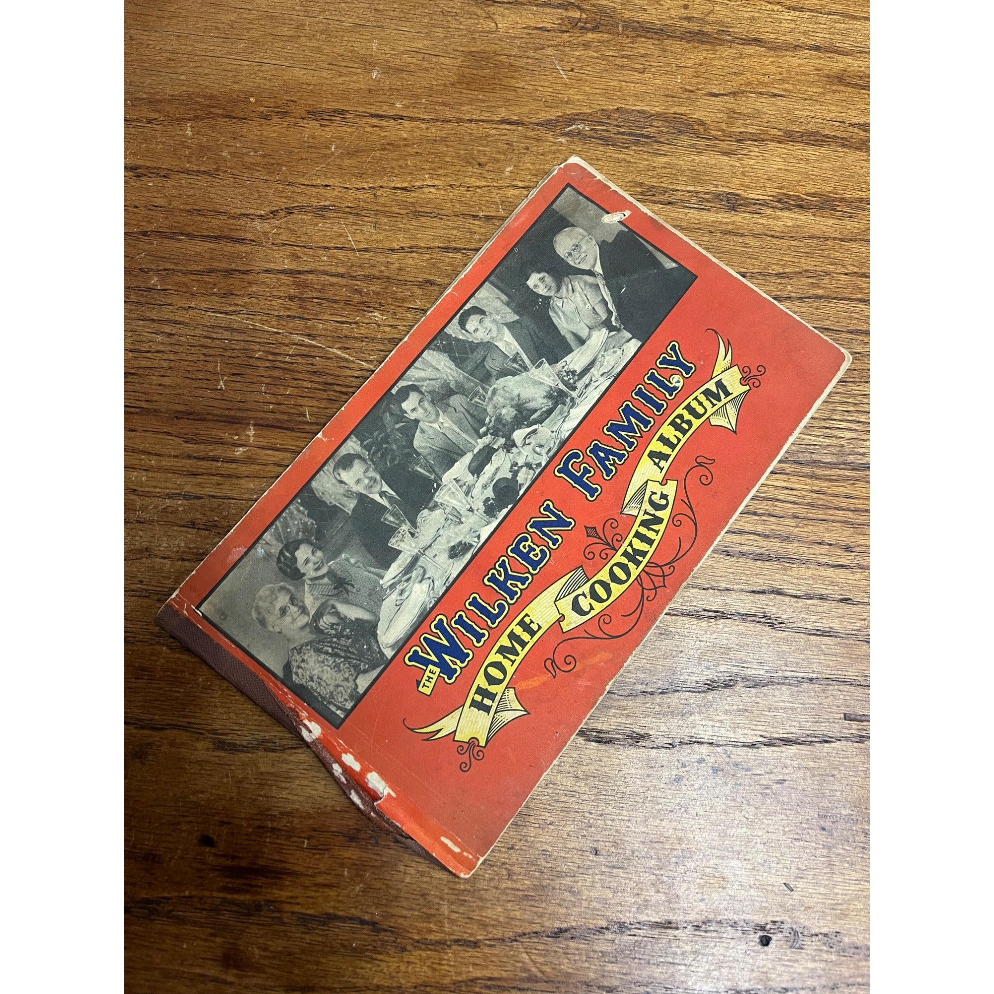 Vintage c1935 Wilken Family Home Cooking Album Cook Book Recipes