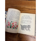 Vintage Children's Book Art Stories Book One & Three 1935 Homeschool Education