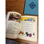Vintage Children's Book Art Stories Book One & Three 1935 Homeschool Education