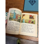 Vintage Children's Book Art Stories Book One & Three 1935 Homeschool Education
