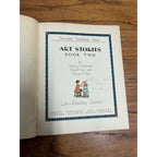Vintage Children's Book Art Stories Book One & Three 1935 Homeschool Education