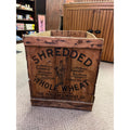 Vintage Large Wood Shredded Whole Wheat Shipping Crate Antique Advertising Box