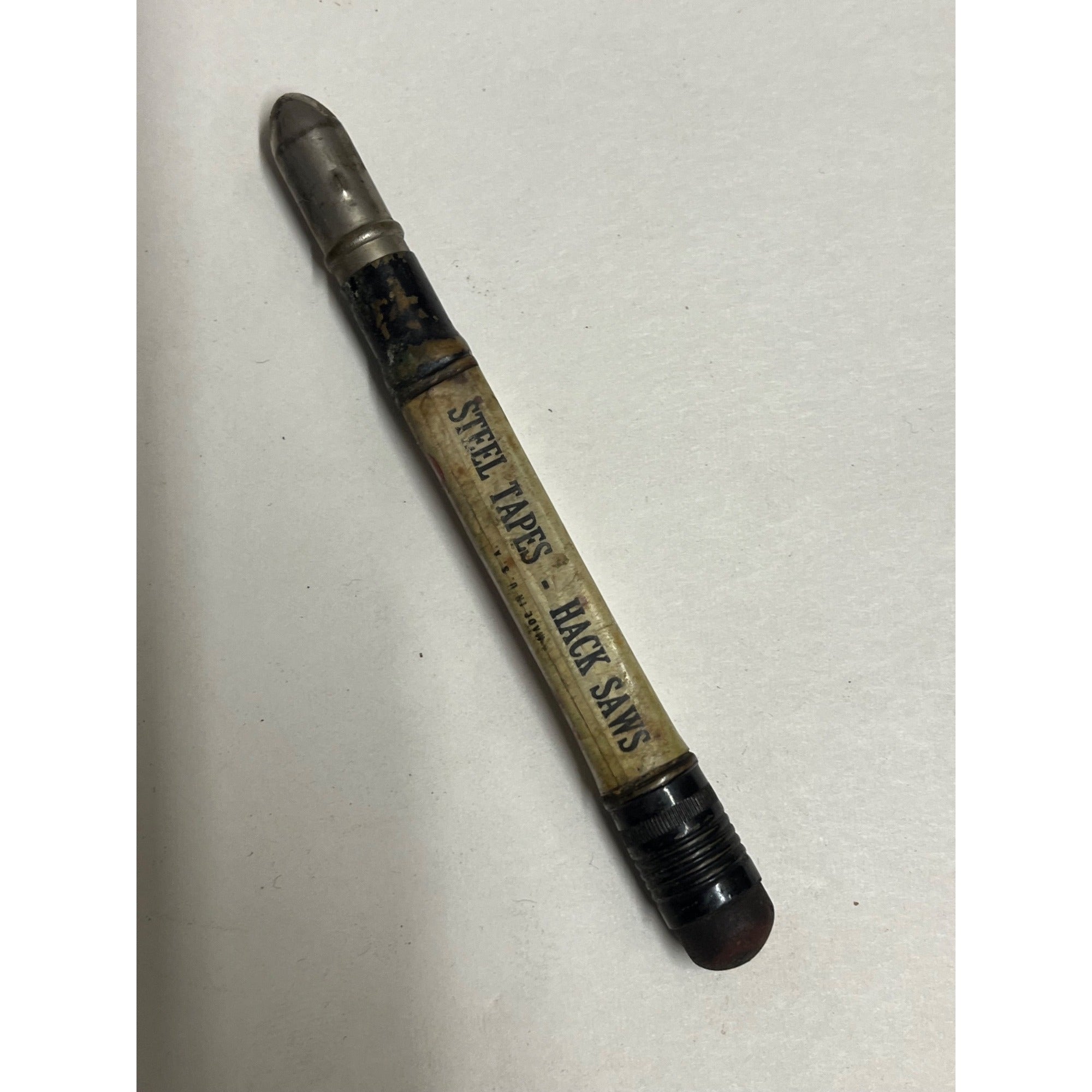 Starrett Precision Tools Advertising Bullet Pencil Steel Tapes Hack Saws