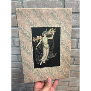 Vintage Valor Hosiery Company Stockings Lingerie Silk Hose Box Art Deco Nouveau