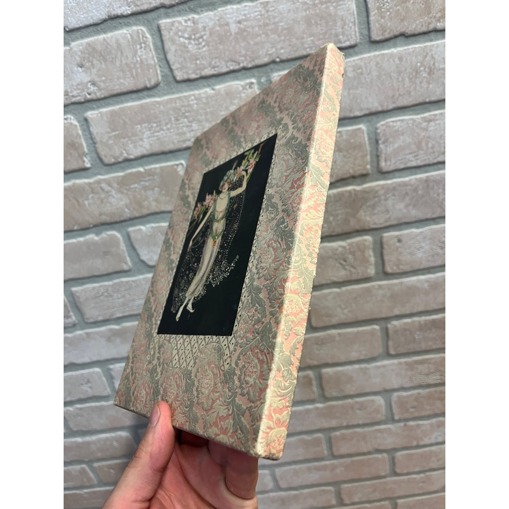 Vintage Valor Hosiery Company Stockings Lingerie Silk Hose Box Art Deco Nouveau
