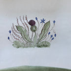 Buchan Thistle Serving  Scotland Stoneware Pottery Tray Platter