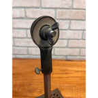 Antique Cast Iron Tabletop Microphone / Telephone Transmitter Stand
