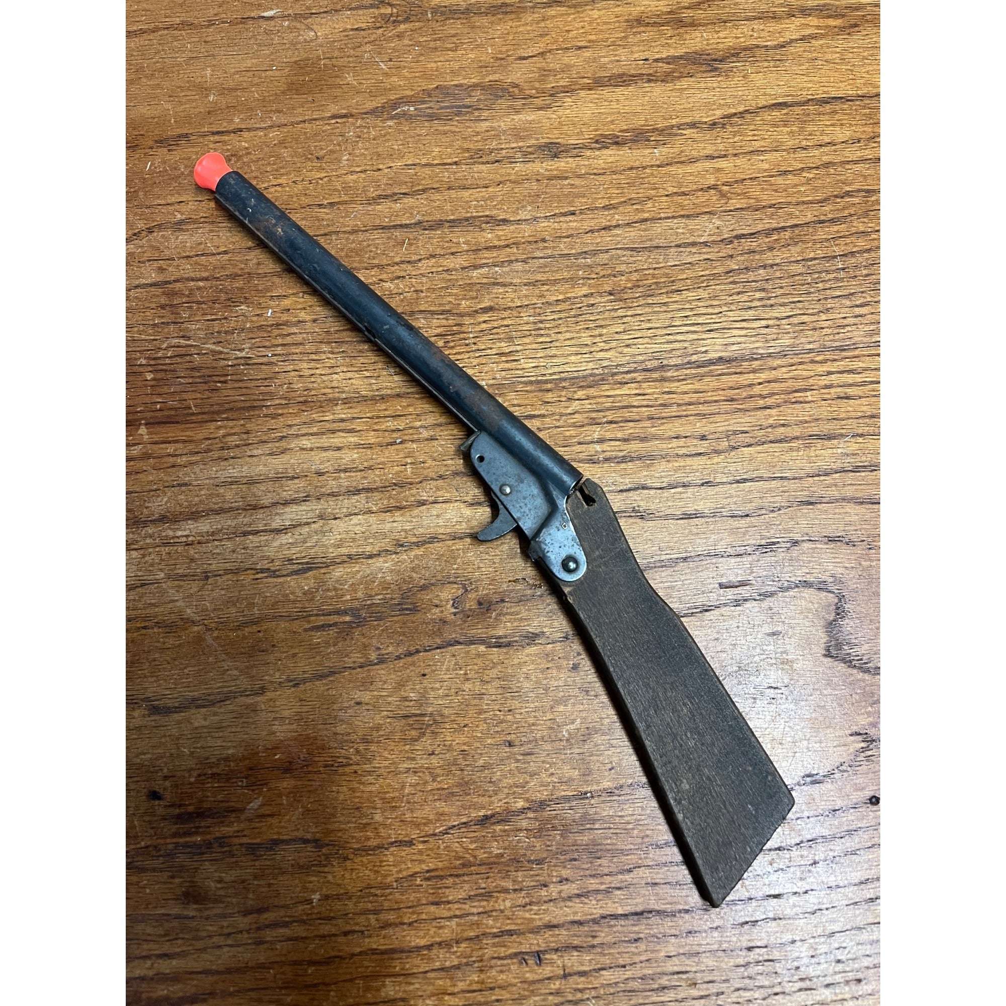 Antique 13" Daisy Toy Shotgun Pop Gun Patented 1931