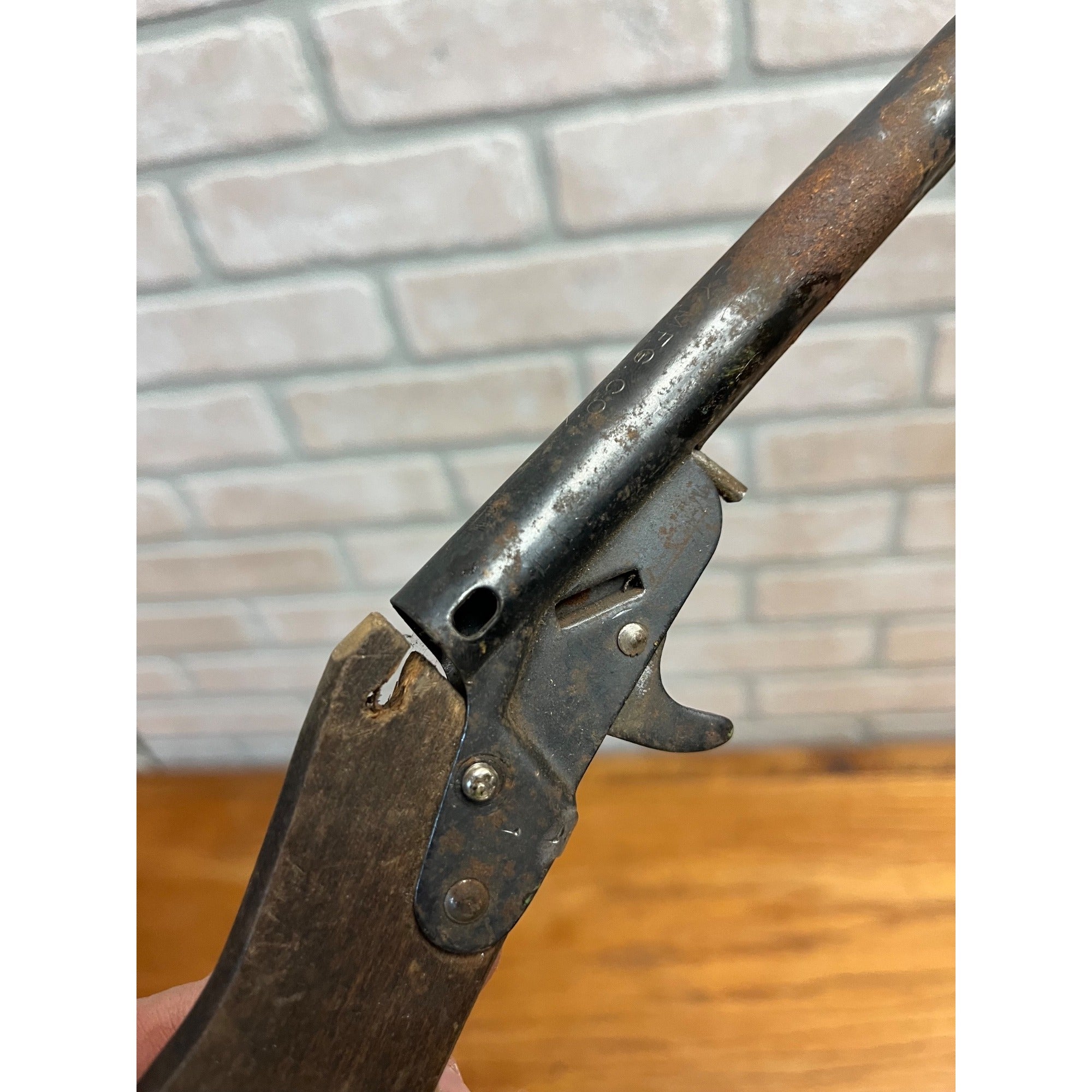 Antique 13" Daisy Toy Shotgun Pop Gun Patented 1931
