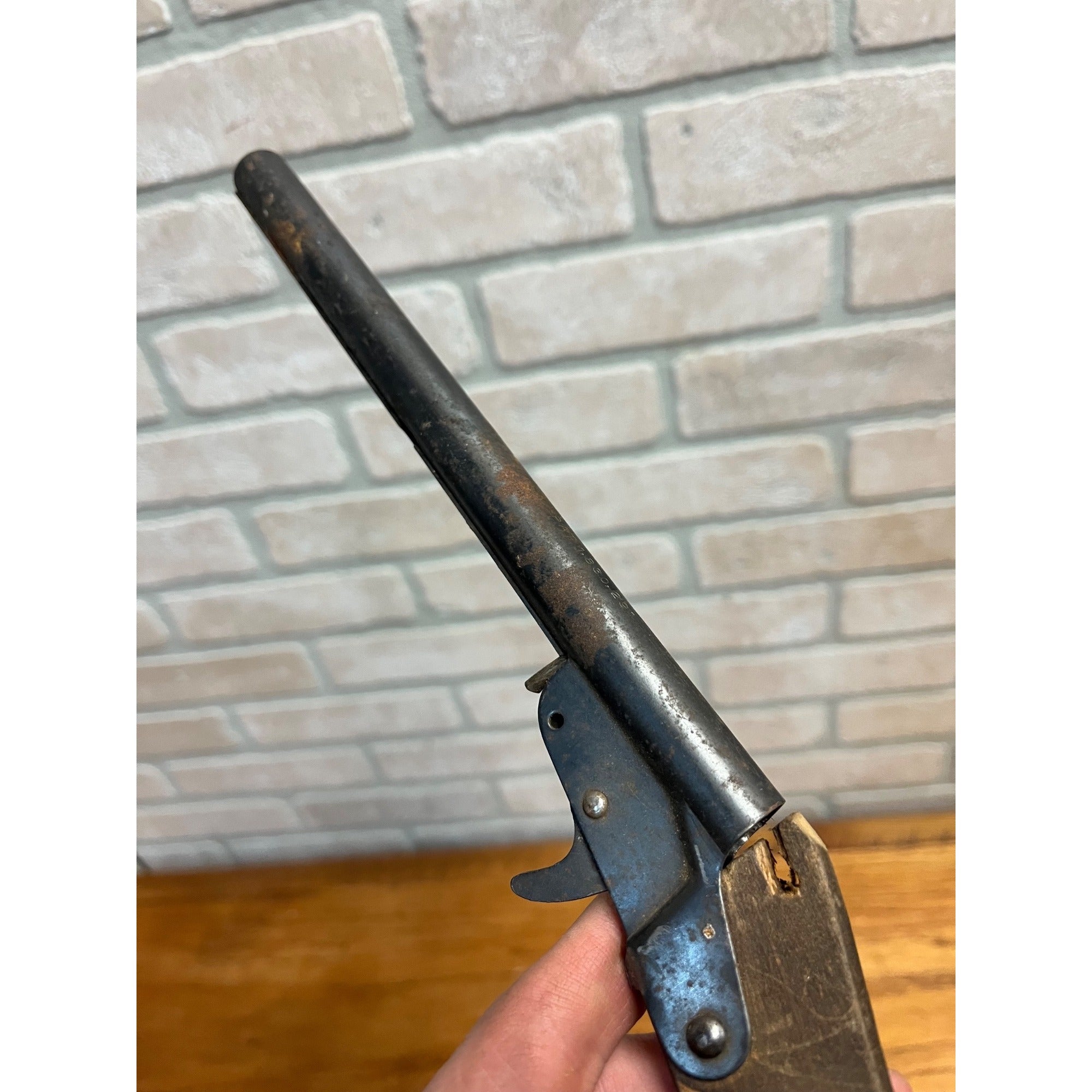 Antique 13" Daisy Toy Shotgun Pop Gun Patented 1931