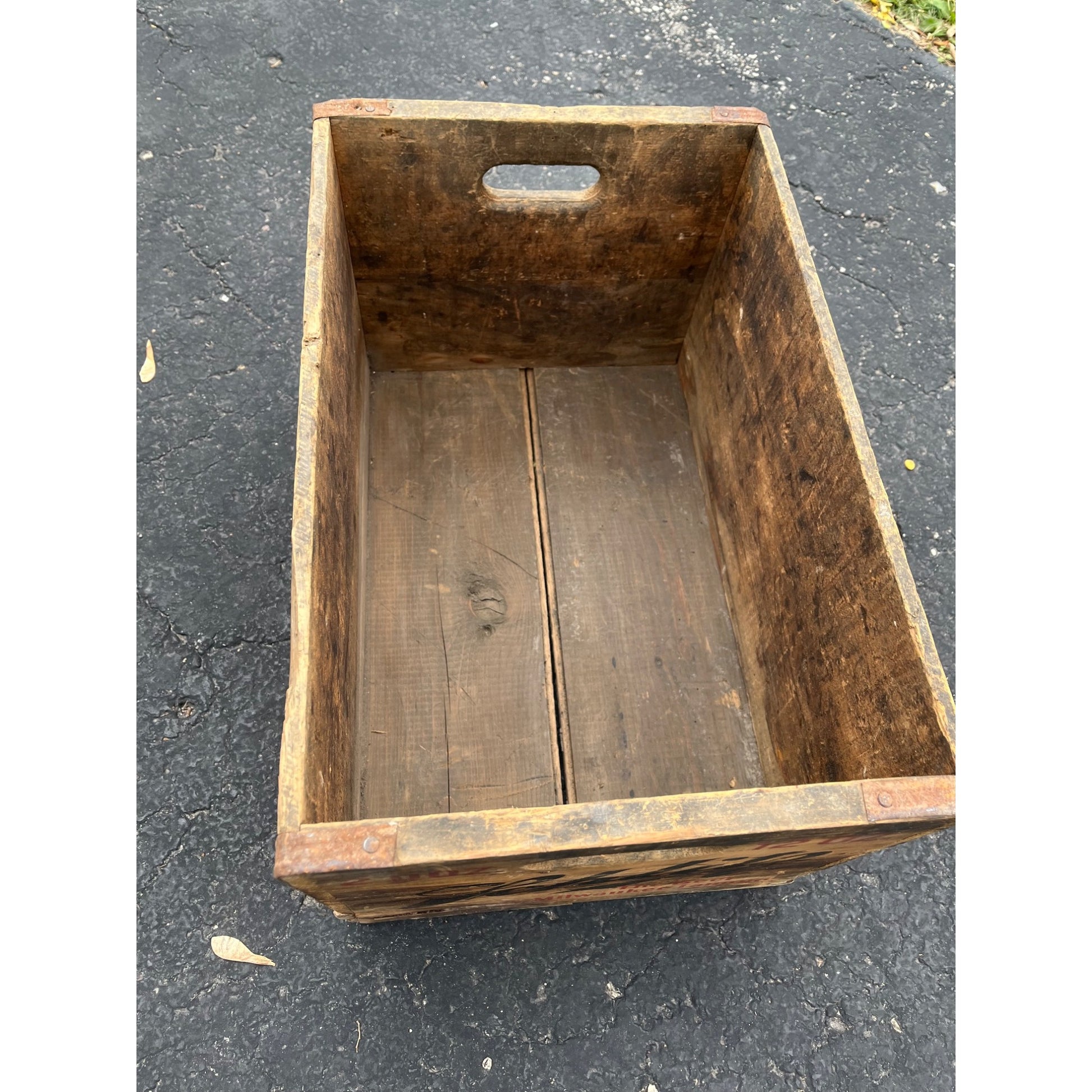 Vintage Schlitz Brewing Co. Milwaukee WI Wooden Beer Crate Bottle Case