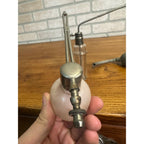 Vintage Lot (2) Devilbiss Glass Atomizer Perfume Bottles