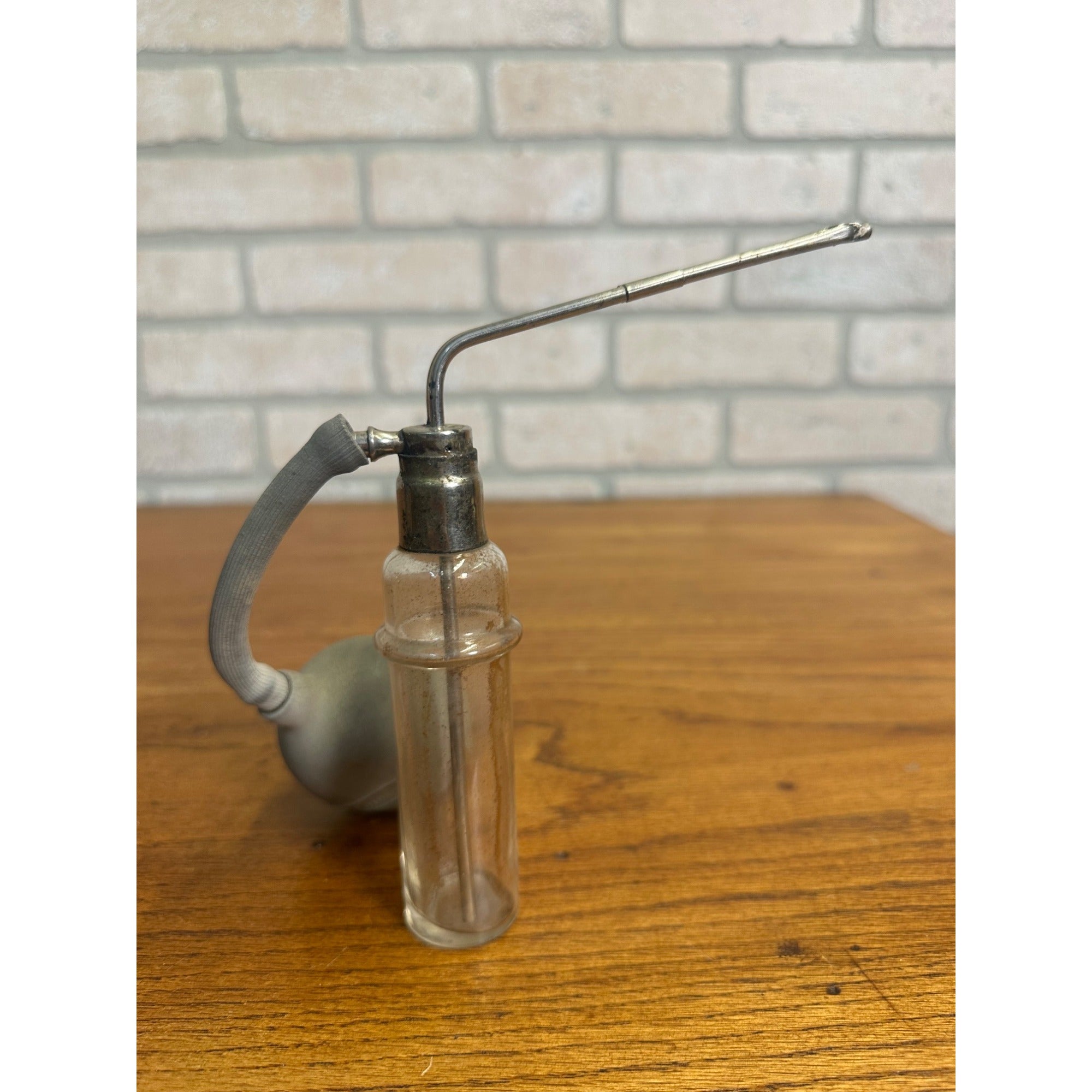 Vintage Lot (2) Devilbiss Glass Atomizer Perfume Bottles