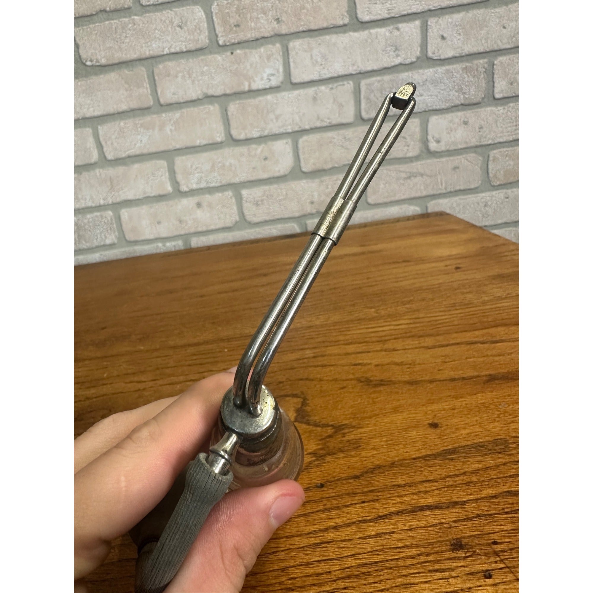 Vintage Lot (2) Devilbiss Glass Atomizer Perfume Bottles