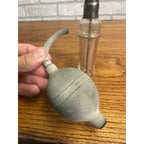 Vintage Lot (2) Devilbiss Glass Atomizer Perfume Bottles