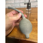 Vintage Lot (2) Devilbiss Glass Atomizer Perfume Bottles