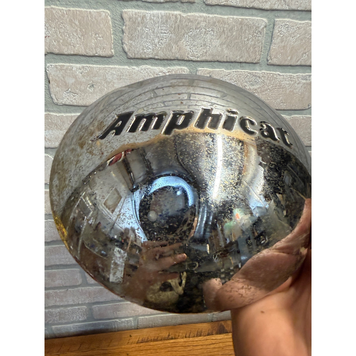 Pair Amphicat Aqua Watermobile Hub Caps Parts Pair
