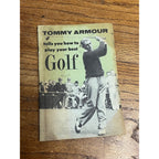 Vintage 1956 Tommy Armour How to Play Your Best Golf Booklet 15pg