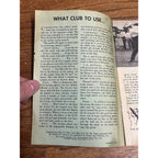 Vintage 1956 Tommy Armour How to Play Your Best Golf Booklet 15pg